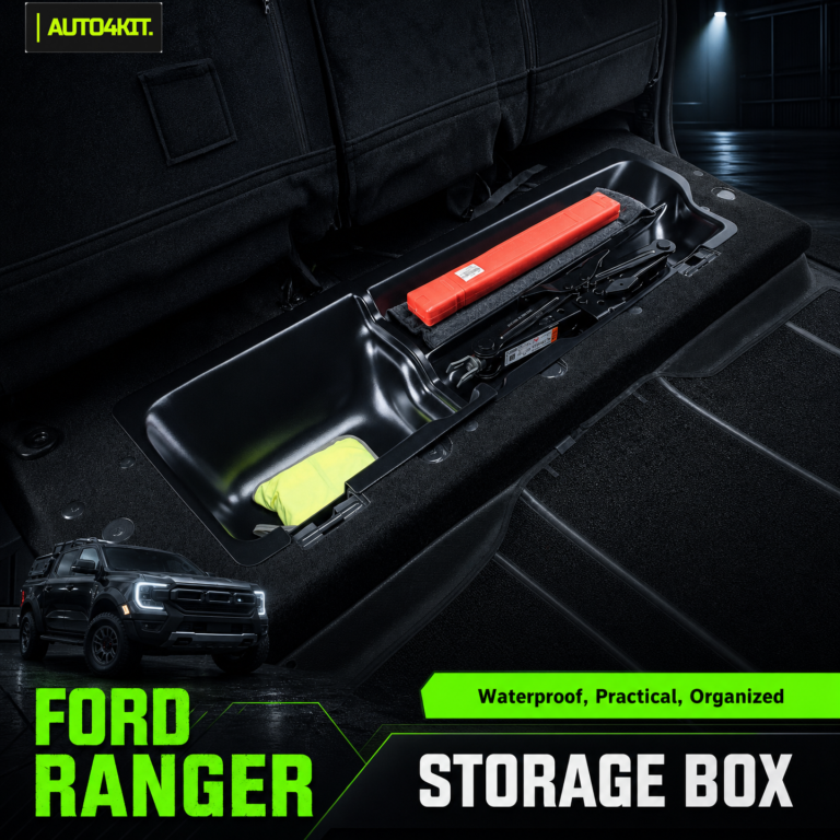 Ford Ranger T9 and Ranger Raptor T9 Rear-Seat Storage Box Set (2023–2026)