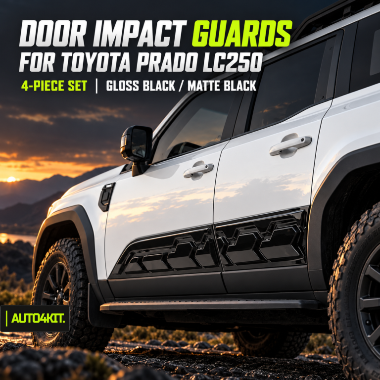 Toyota Prado LC250 Door Impact Guard Panel Options