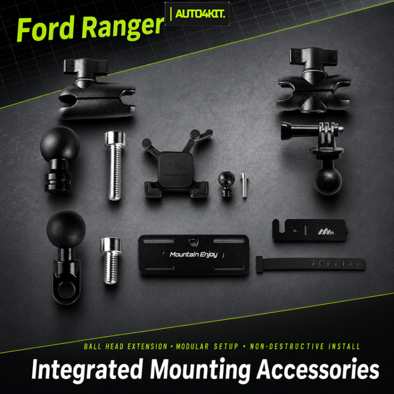 Ford Ranger Central-Control Mounting Bracket and Accessory Options