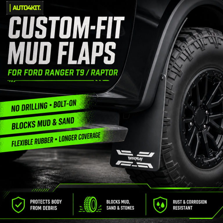 Ford Ranger T9 Extended Mud Flaps