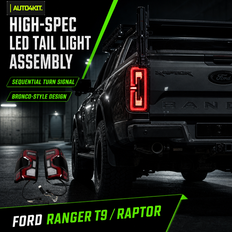 Bronco-style tail lamp assemblies for Ford Ranger